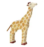 Holztiger Giraffe, head raised