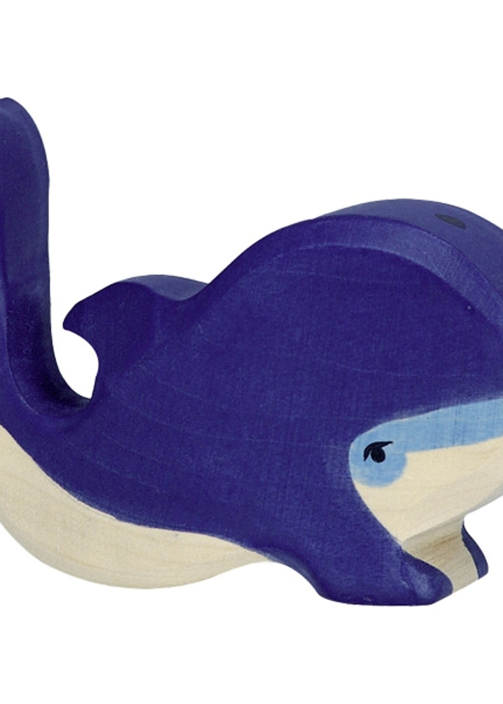 Holztiger Blue whale, small