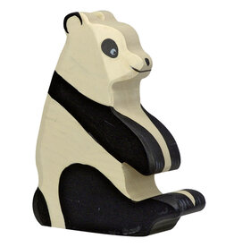 Holztiger Panda bear, sitting
