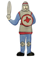 Holztiger Knight, fighting, blue