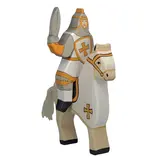 Holztiger Tournament knight, white (without horse)