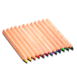 Yorik Yorik Colour Pencils Triangular - 12 Assorted colours