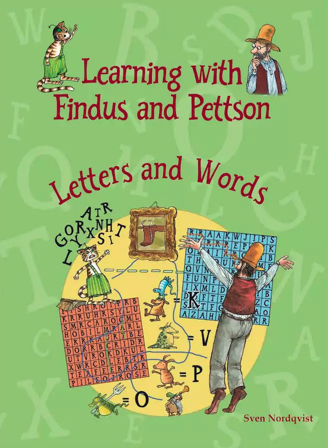 Hawthorn Press Learning with Findus and Pettson Letters and Words