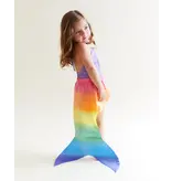 Sarah's Silks Sarah's Silks Mermaid Tail Rainbow small