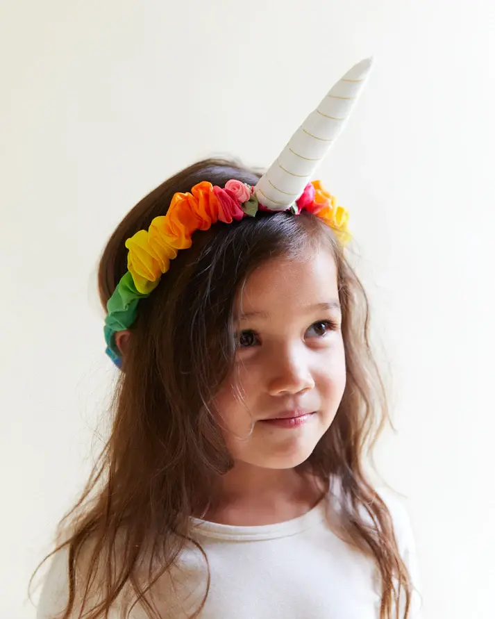 Sarah's Silks Sarah's Silks Unicorn Headband rainbow