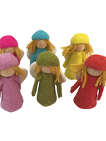 Papoose Dolls - Elves Felted Wool