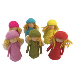 Papoose Dolls - Elves Felted Wool