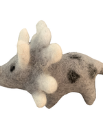 Papoose Dinosaur Baby Felted Wool