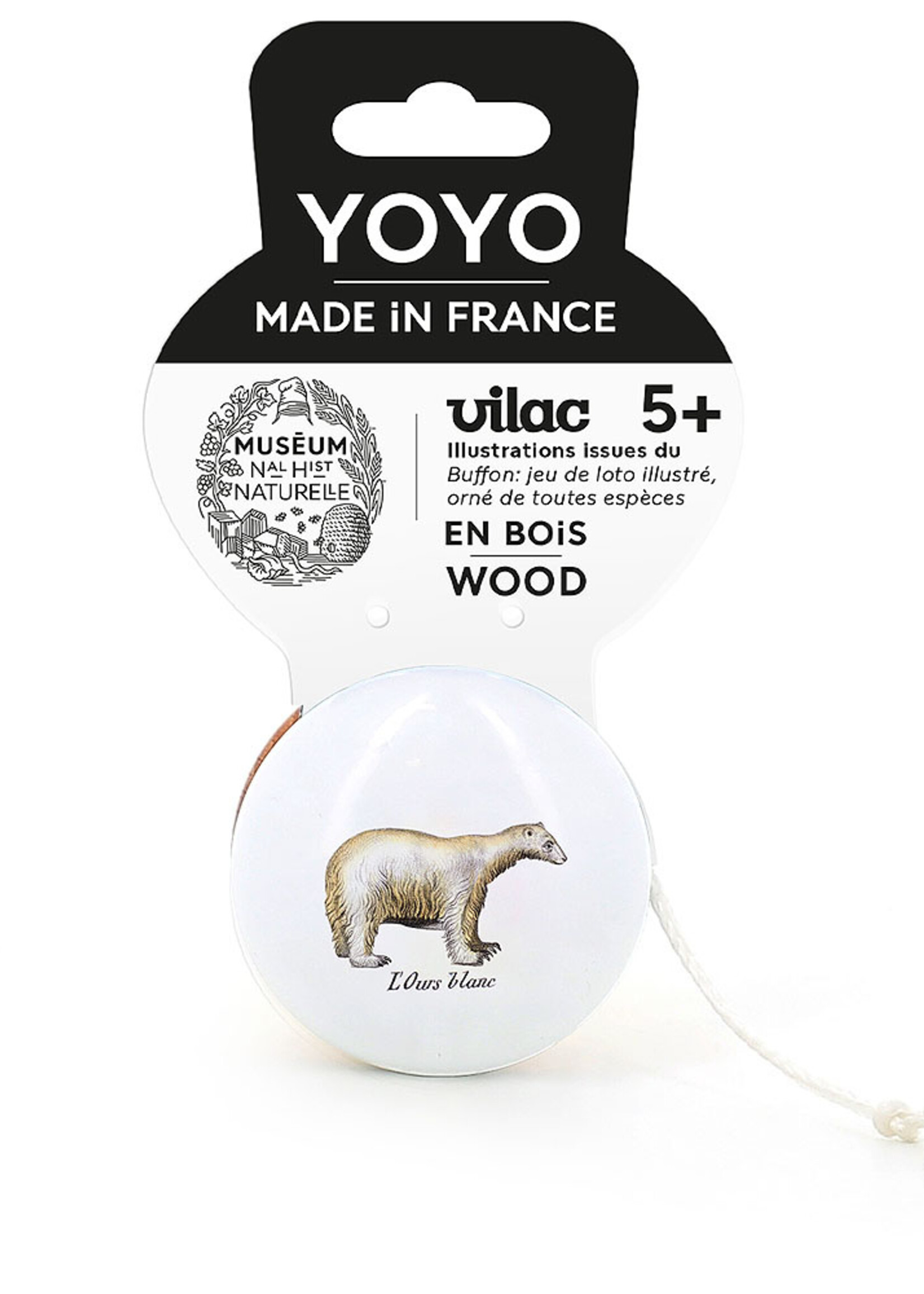 Vilac Yoyo, White Bear - Museum national dHistoire naturelle