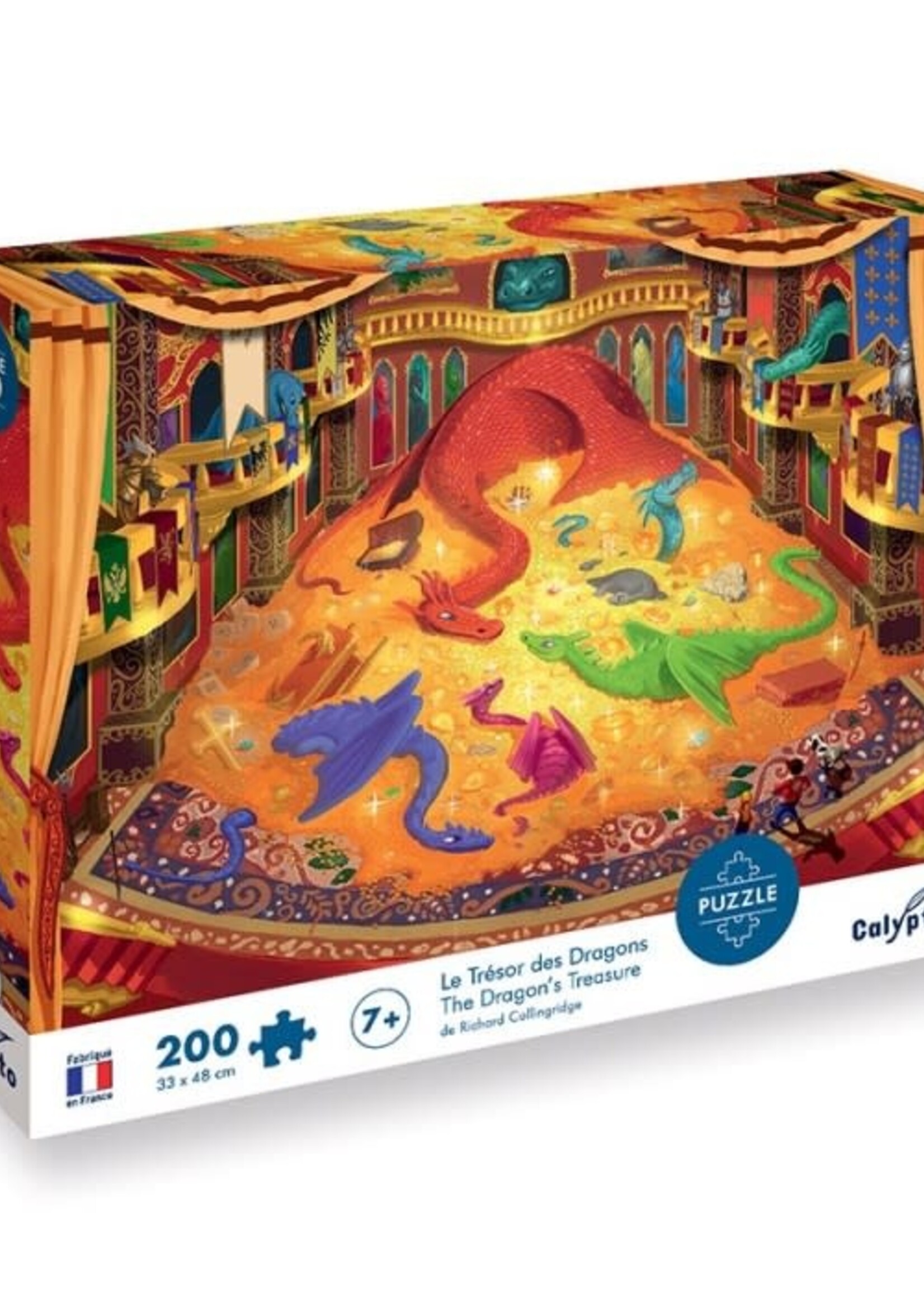 Calypto The Treasure of Dragons Puzzle 200 pieces 480 X 330