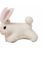 Papoose Baby Bunny (5cm) Felted Wool - Papoose