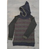 Wooly Way Woolens Child Hoodie 7-10 - Upcycled Wool