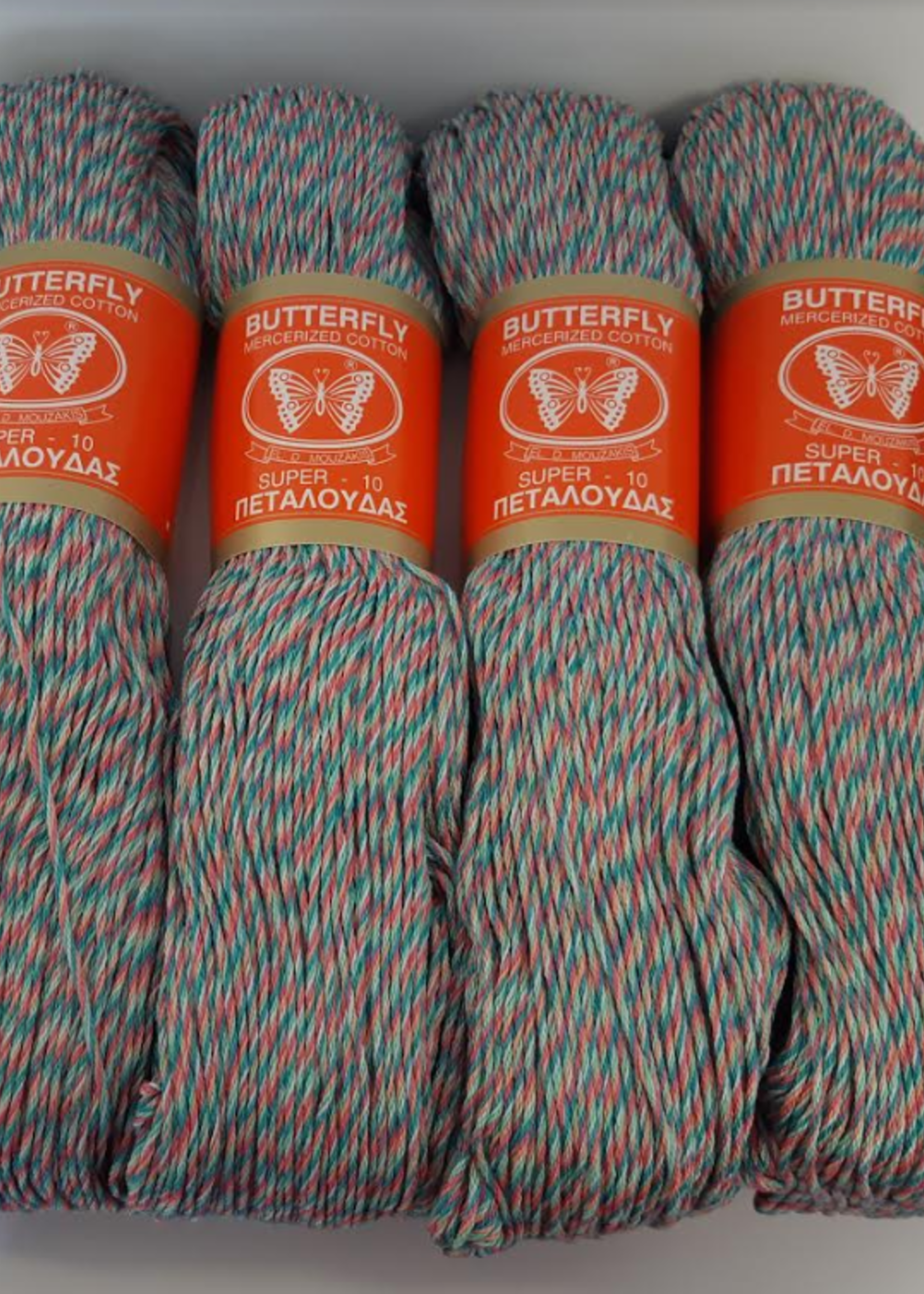Butterfly Butterfly Super 10 Mercerized Cotton Yarn multi