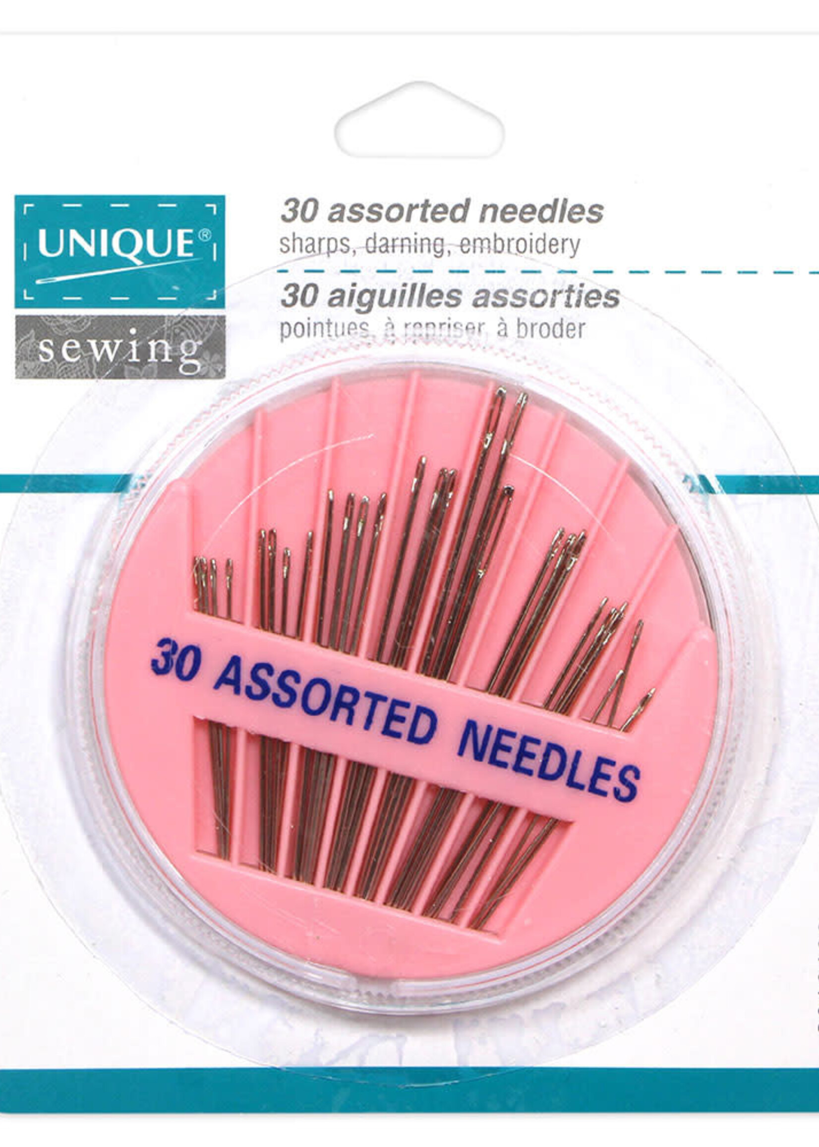 Unique Hand sewing needles Compact 30pcs