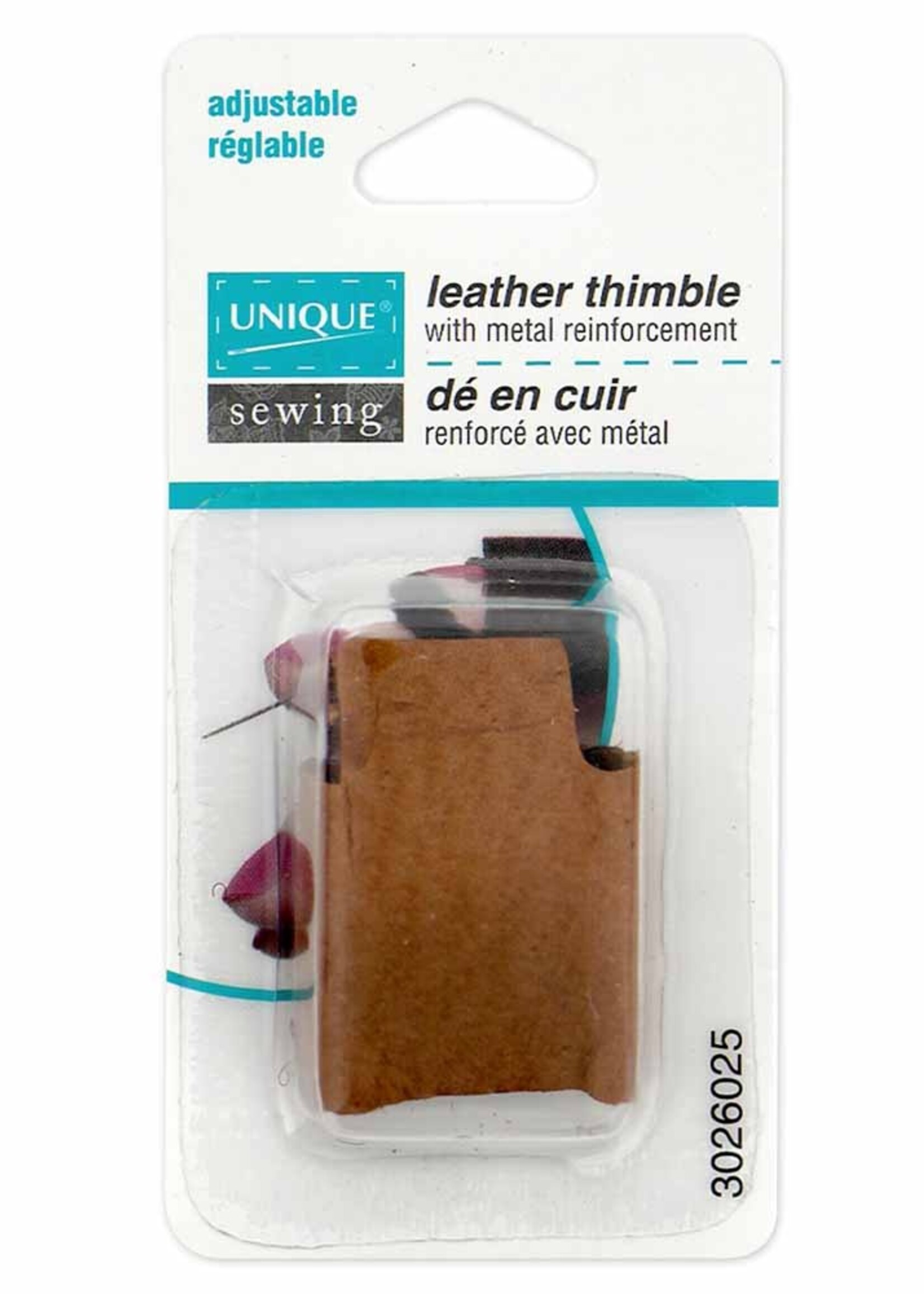 Unique Quilters' Leather Thimble