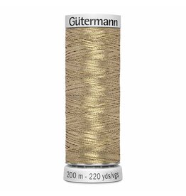 Unique GÜTERMANN Dekor Metallic Thread 200m - Gold