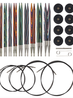 Knit Picks Mosaic Options Interchangeable Needle Set, cables: 2x 24" and 1 each of 32" & 40" lengths