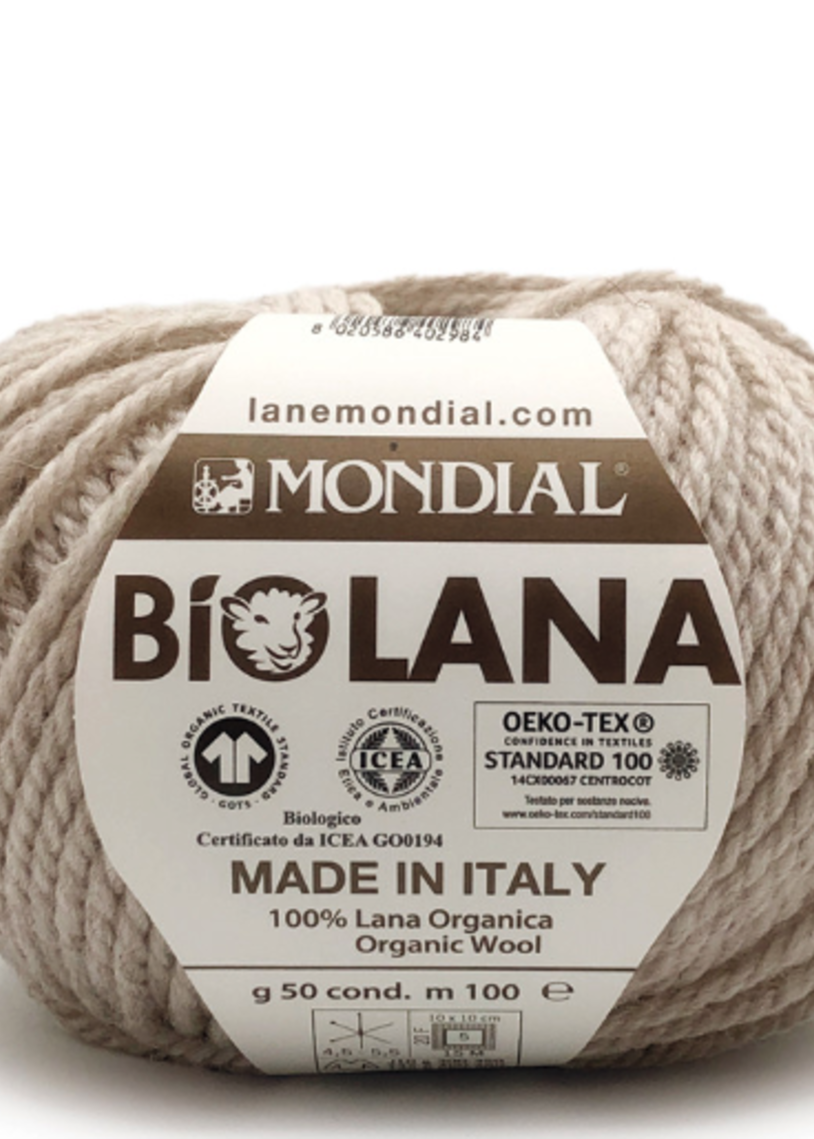 Biolana Bio Lana 100% Organic Wool - neutrals