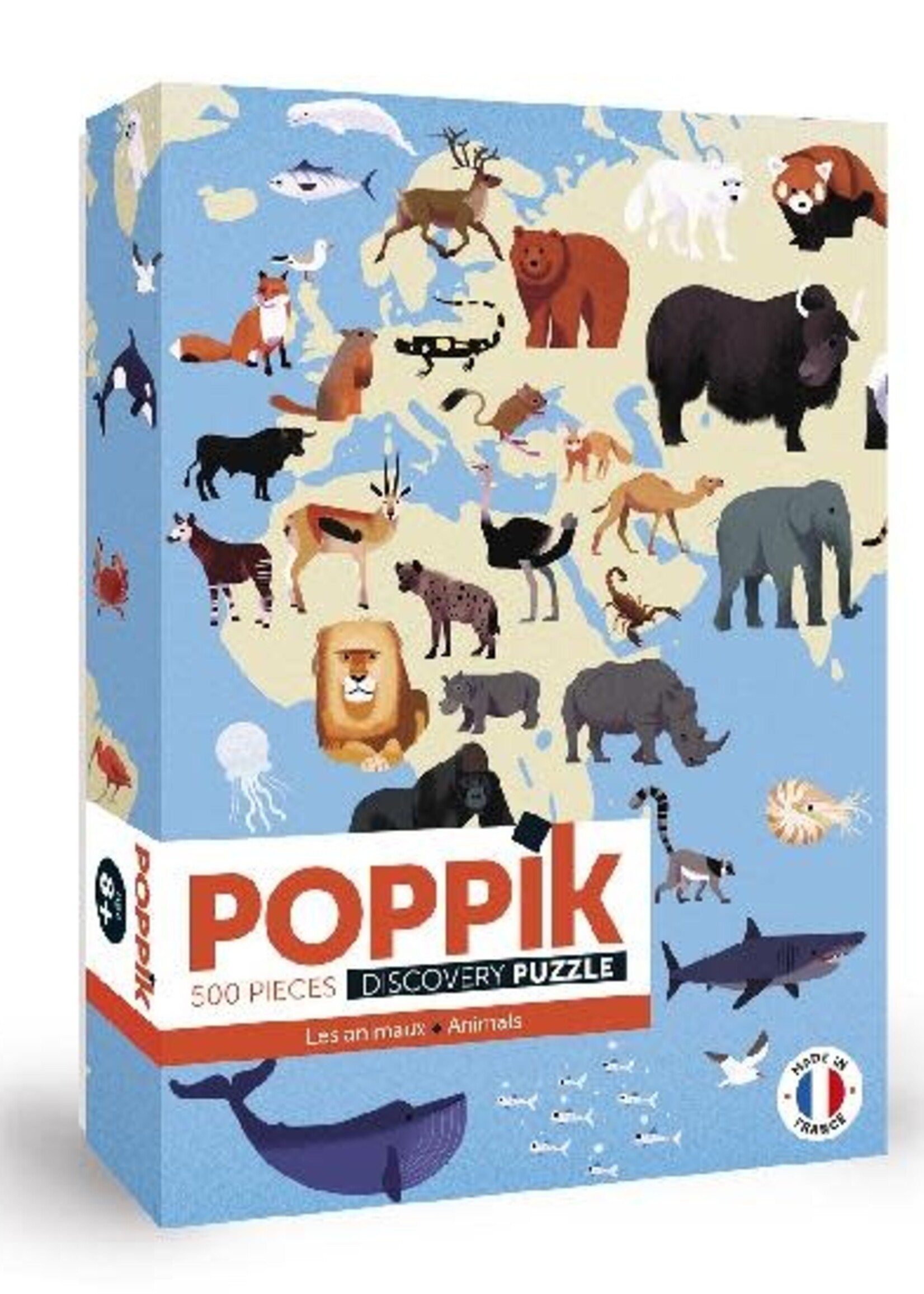 Poppik Discovery Puzzle Dinosaurs 500pcs