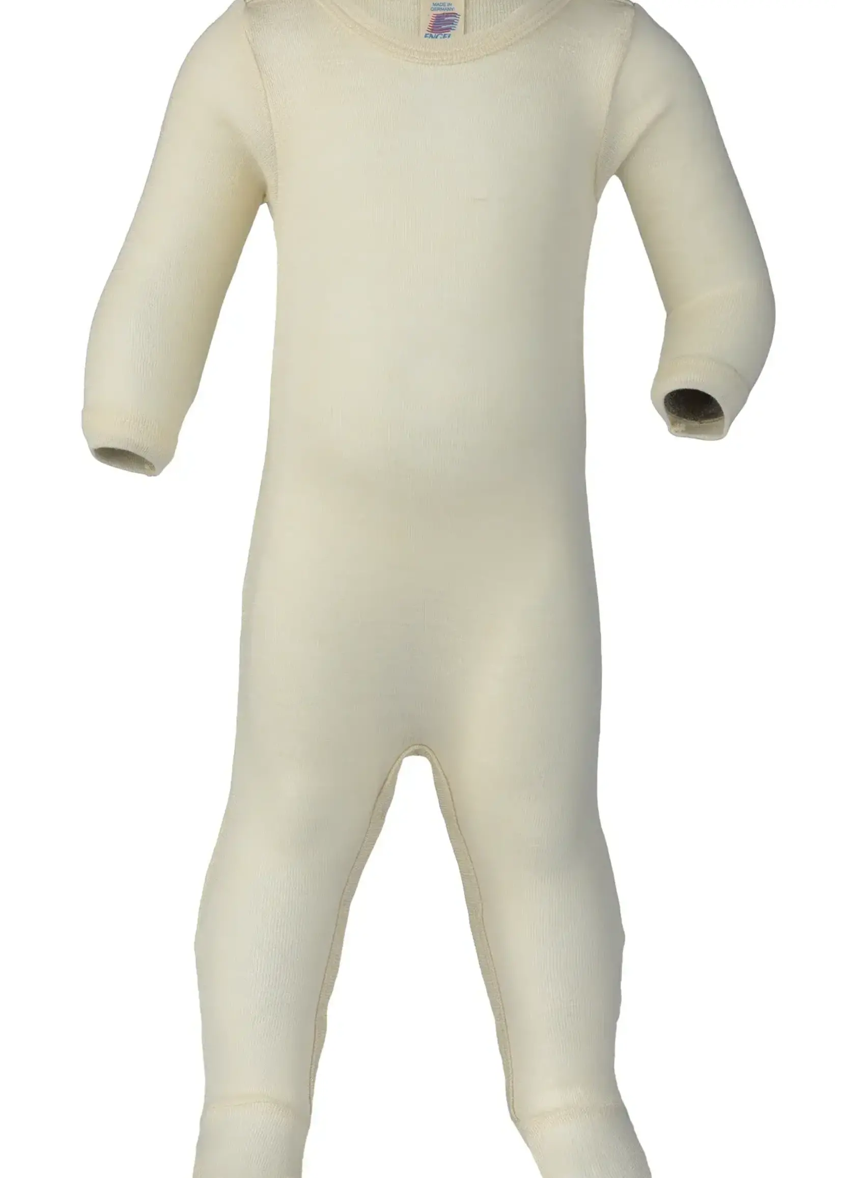 Engel Engel Baby/Toddler Sleeper with feet, Wool/Silk