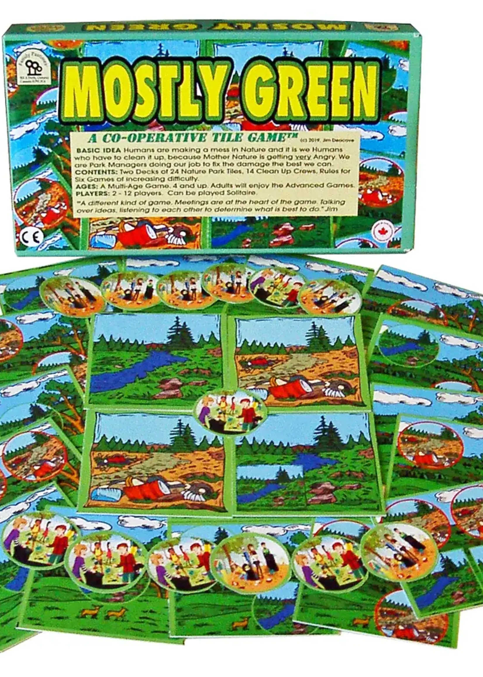 Family Pastimes Mostly Green