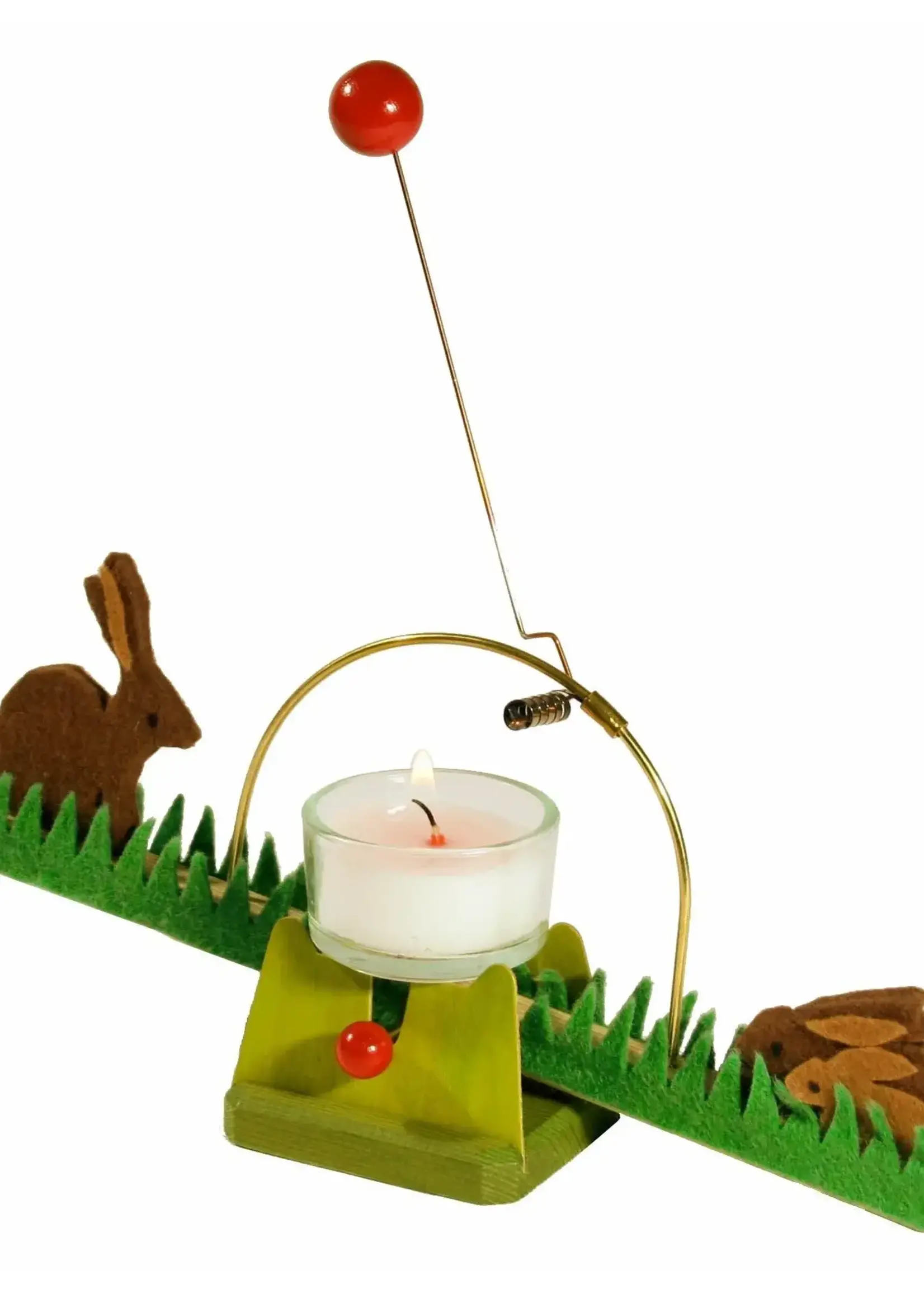 Kraul Candle See-Saw kit with rabbits