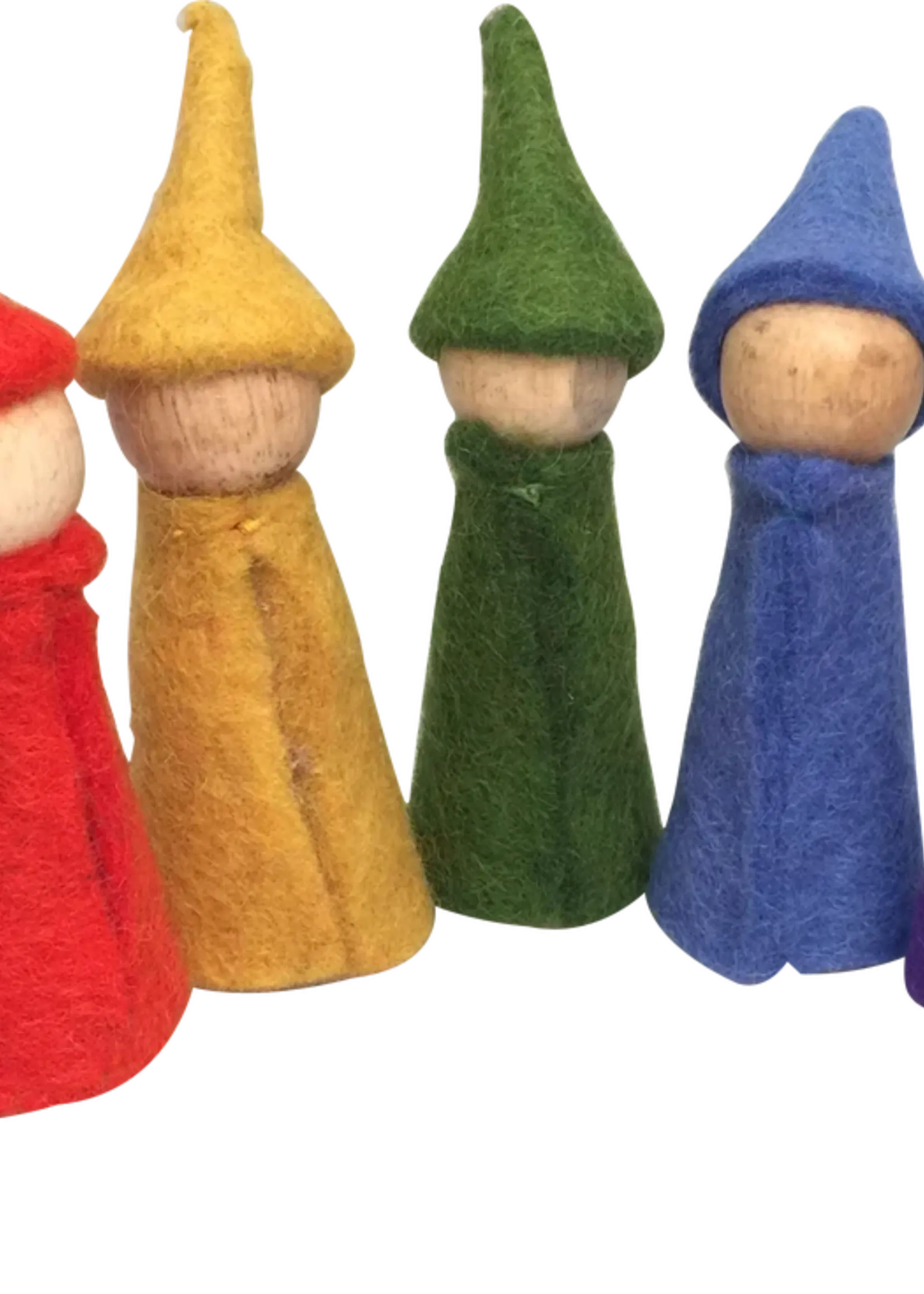 Papoose Papoose Rainbow Gnomes 7pcs