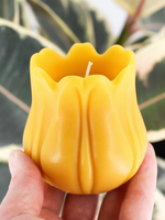 Honey Candles Honey Candles Natural Beeswax Tulip Candle