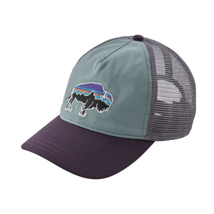 patagonia women's fitz roy bison layback trucker hat