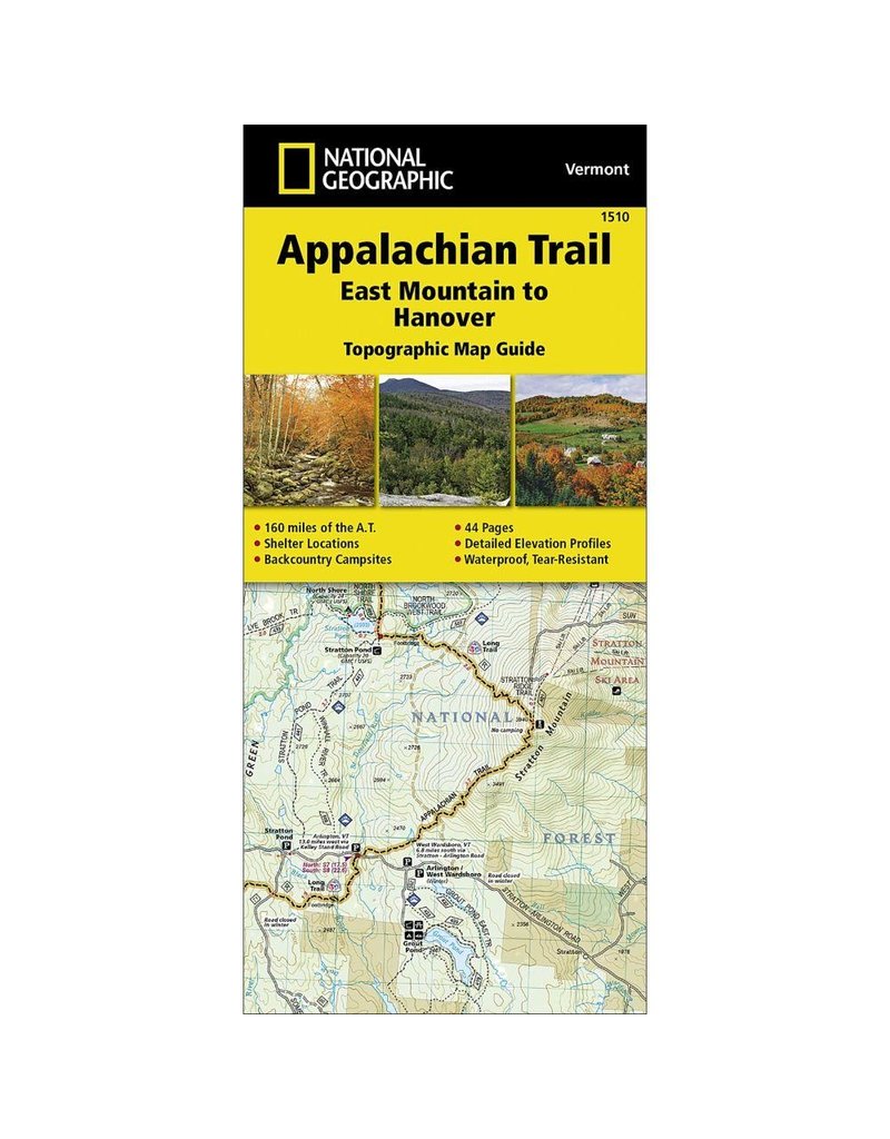National Geographic Appalachian Trail Map
