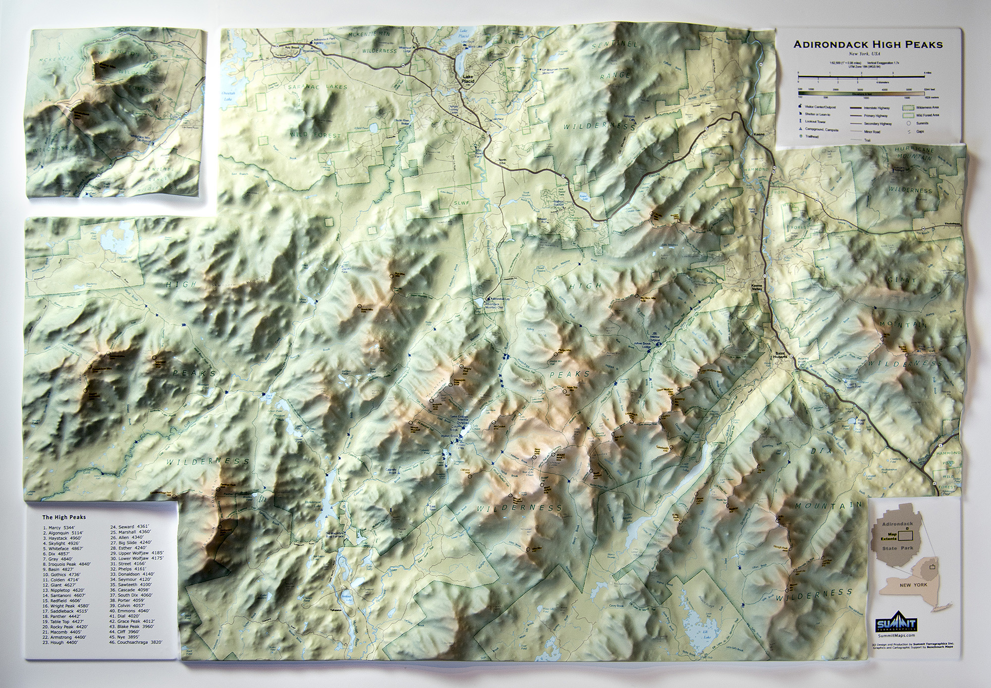3d Topo Raised Relief Map Of The Us Map