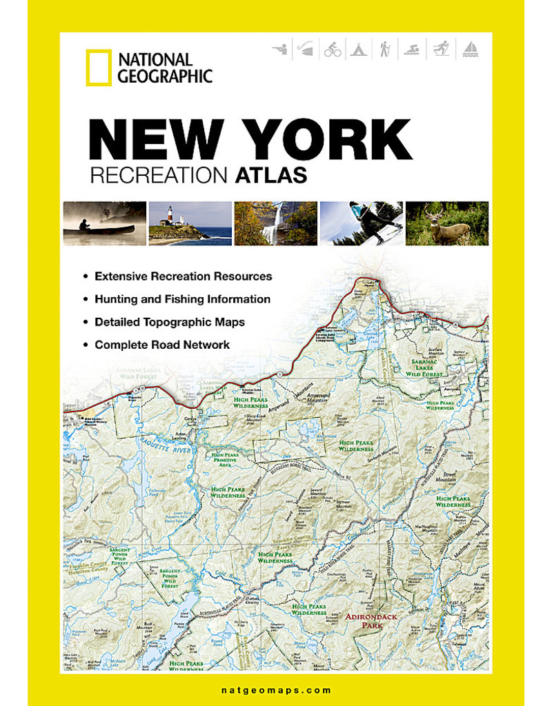 National Geographic New York State Recreation Atlas
