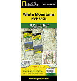 National Geographic White Mountain National Forest T.I. Topographical Map Bundle Pack