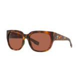 Costa Del Mar Waterwoman Sunglasses 580P Shiny Palm Tortoise Frame - Copper Lens