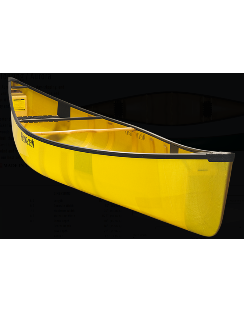 Wenonah Canoe Aurora 16 Kevlar Ultralight Black Trim