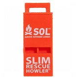 SOL Slim Rescue Howler Whistle 2-Pack