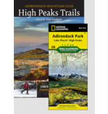 Blue Line Book Exchange Adk Mtn Club Hiking Guide Book & Map Pack