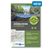 Green Goat Maps Ausable River Fly Fishing Map