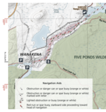 Green Goat Maps Cranberry Lake Navigation Map
