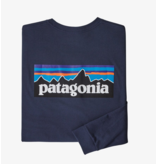 Patagonia Men's Long Sleeve P-6 Logo Responsibilit-Tee