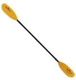 Aqua-Bound Sting Ray Yellow Fiberglass Blade/Aluminum Shaft 2pc Kayak Paddle