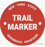 Mountain and Moor ADK Trail Marker Sticker
