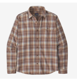 Patagonia Men's Long Sleeve Cotton in Conversion LW Fjord Flannel Shirt
