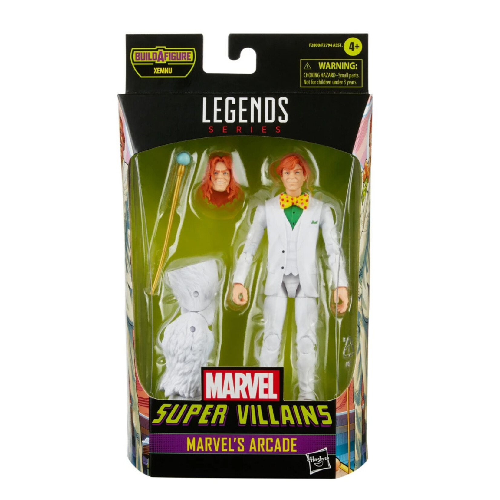 Hasbro Marvel Legends Super Villains Marvel's Arcade (B.A.F. Xenmu)