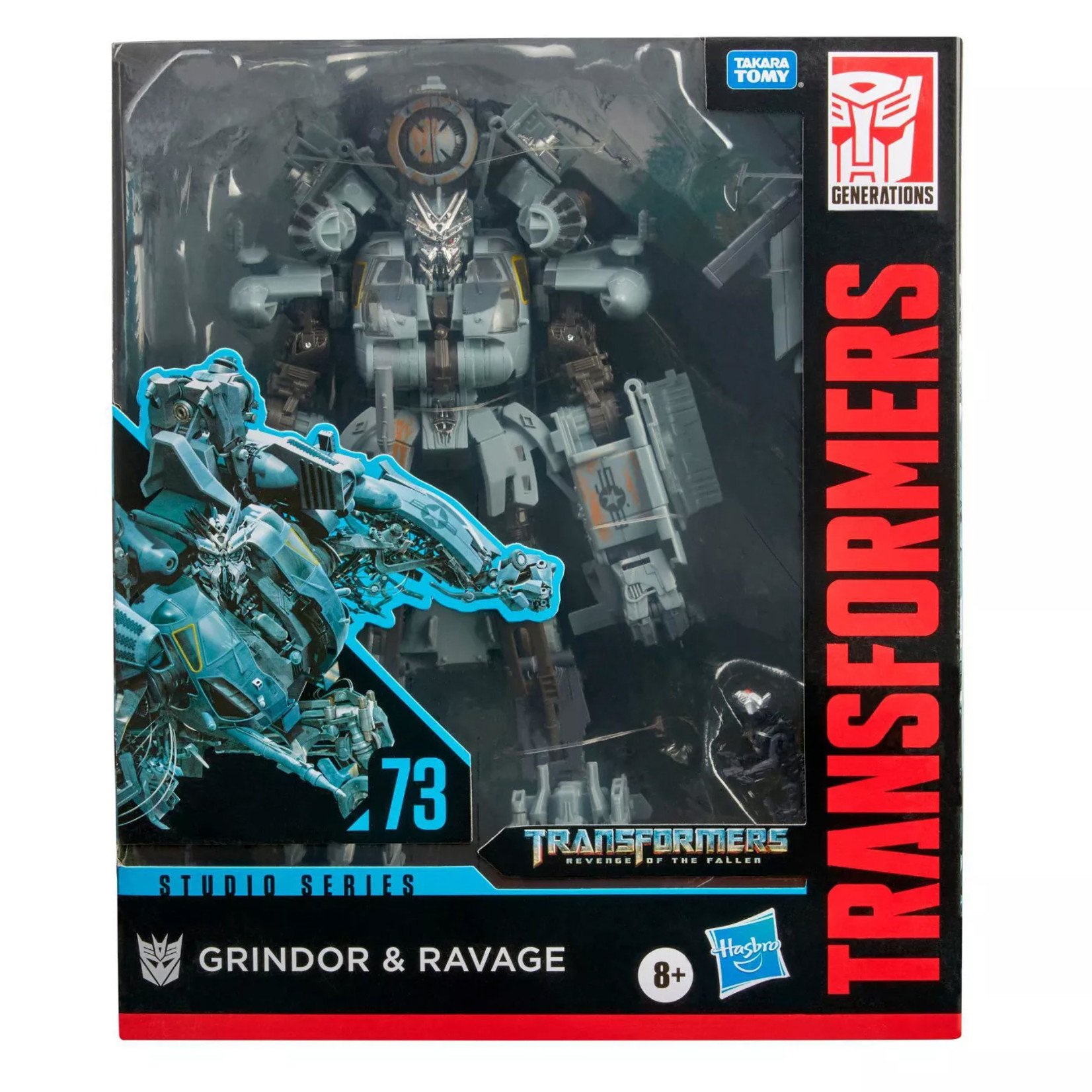 Hasbro Transformers Studio Series 73 Leader Class Grindor & Ravage