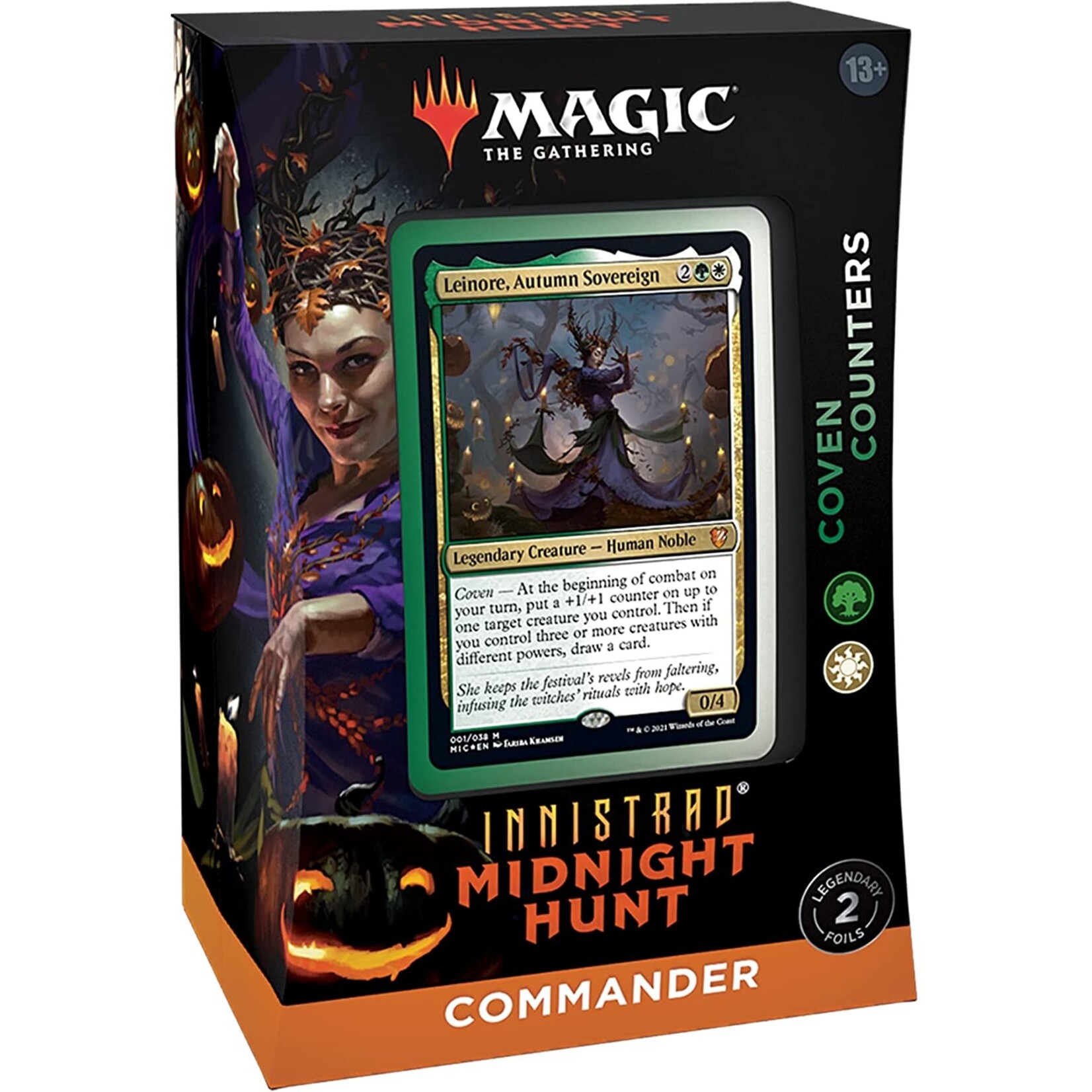 Wizards of the Coast Magic: The Gathering Innistrad: Midnight Hunt Commander Deck - Coven Counters