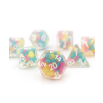 Sirius Dice: Lucky Charm Glowworm - 7 Die Set