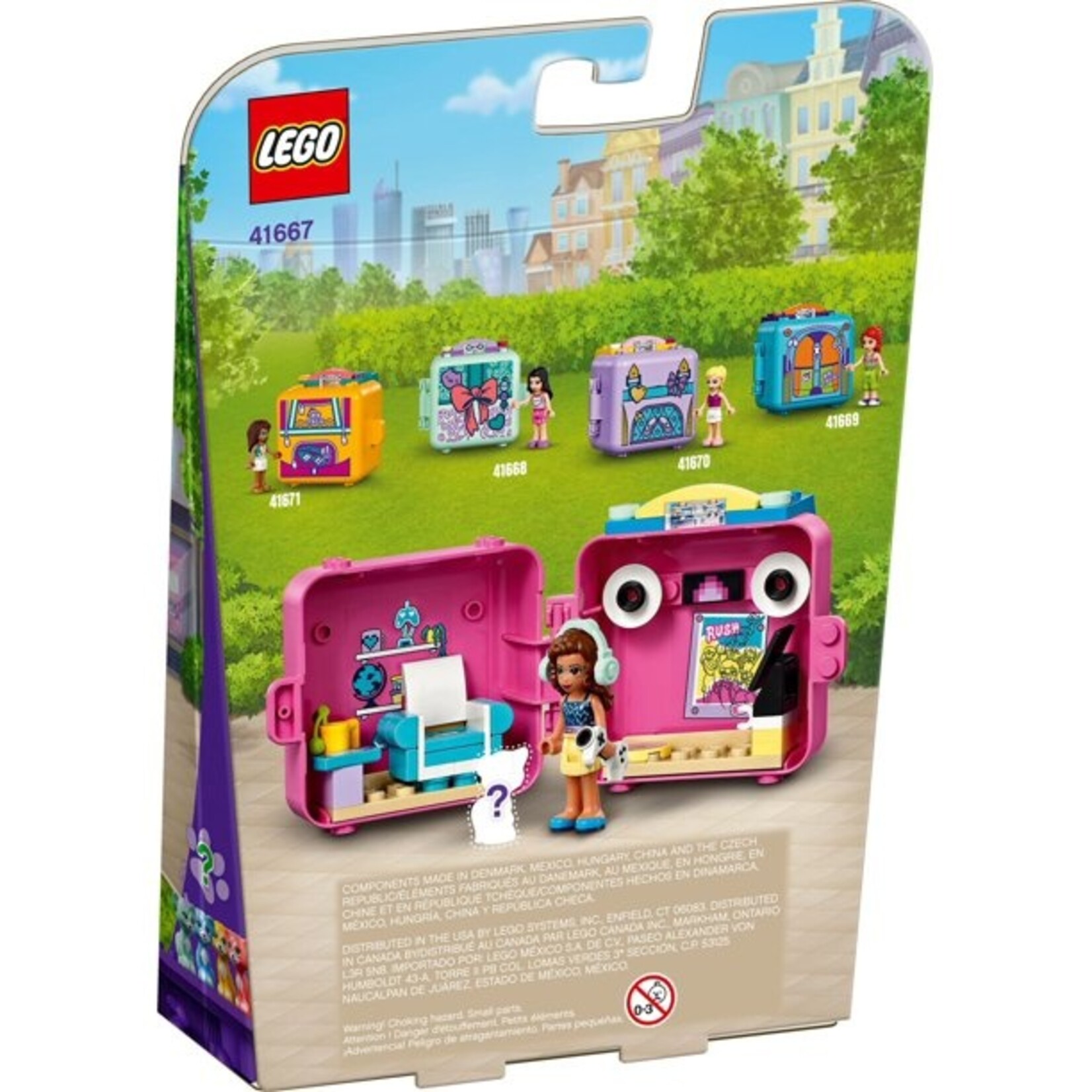 Lego LEGO Friends Olivia's Gaming Cube 41667 Building Kit