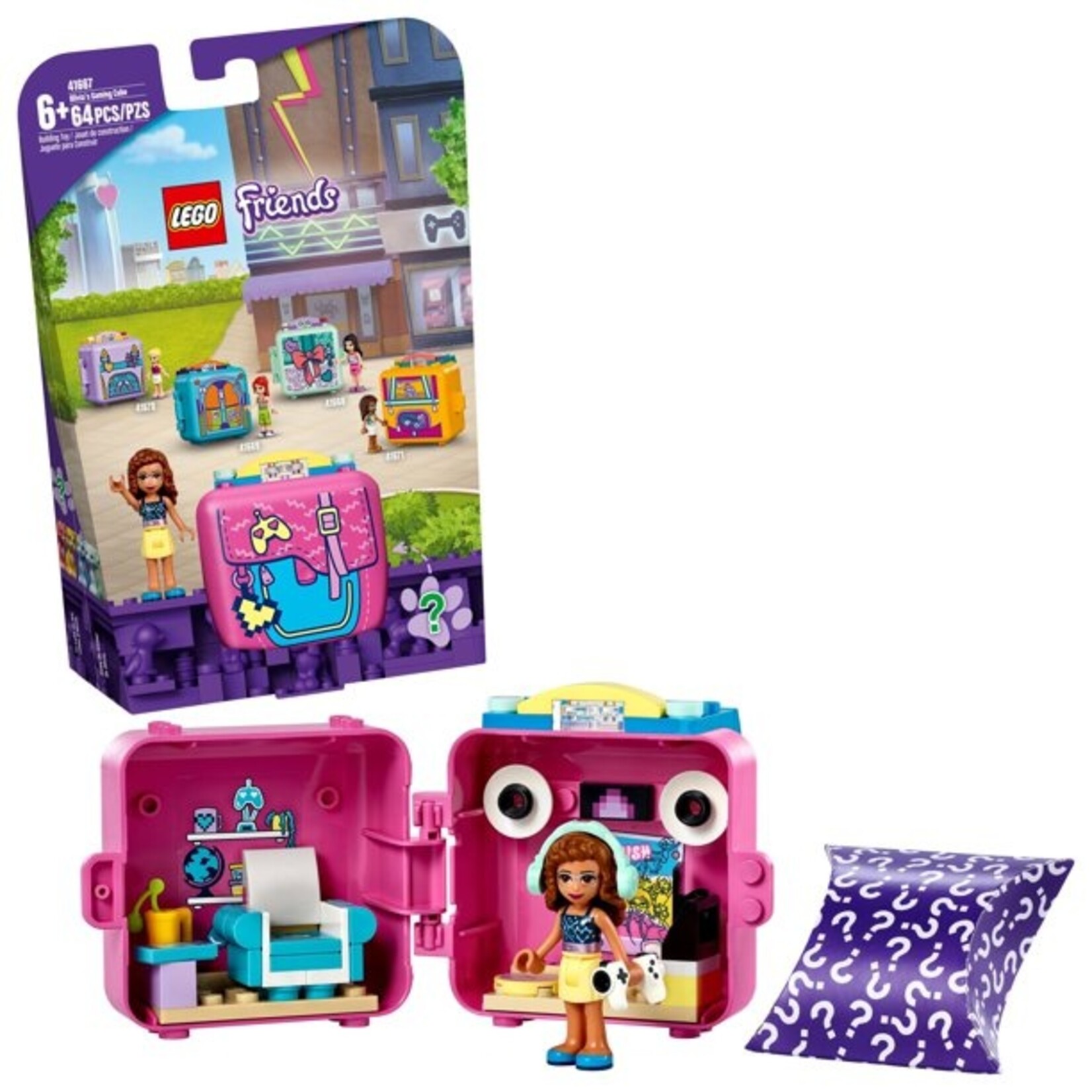 Lego LEGO Friends Olivia's Gaming Cube 41667 Building Kit