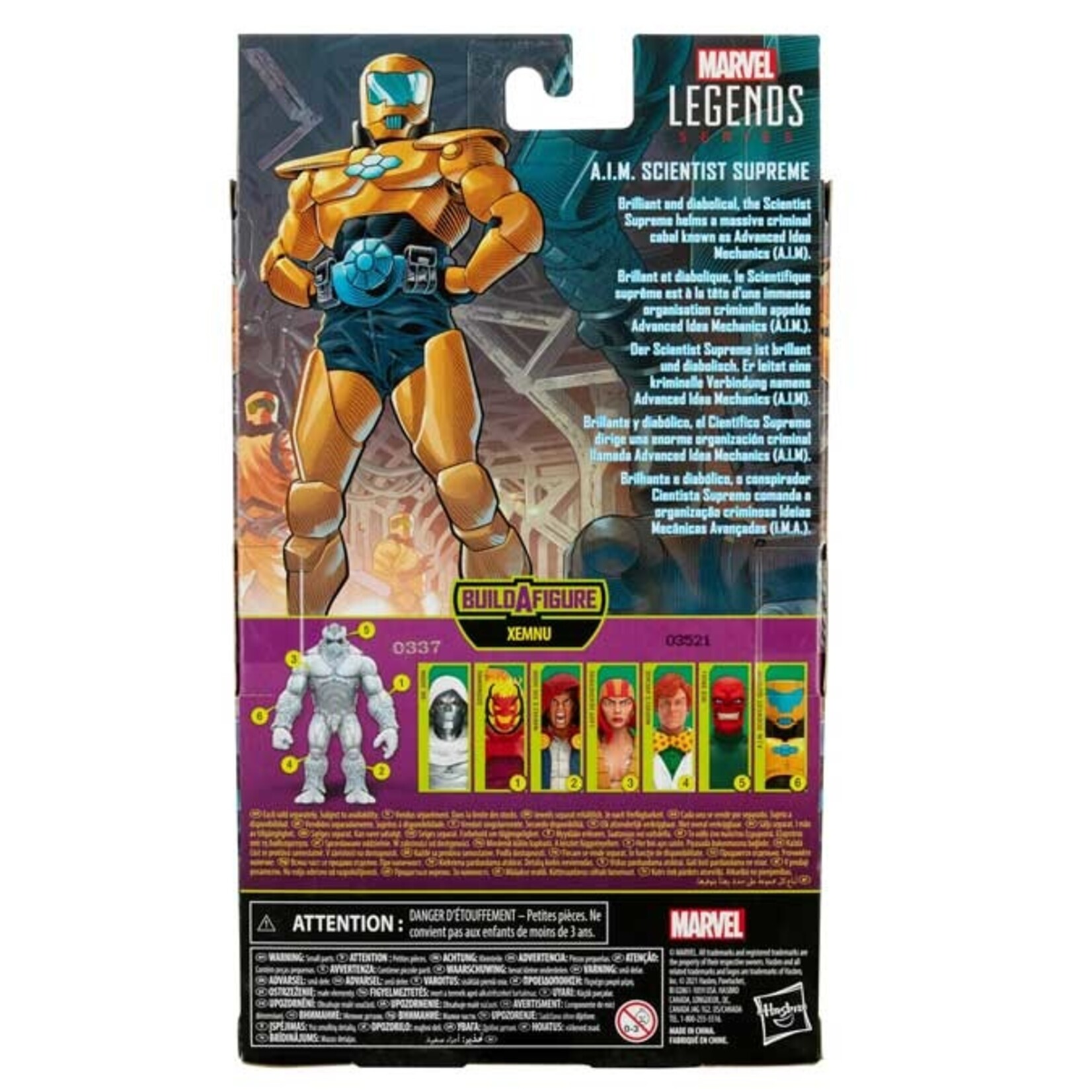 HASBRO A.I.M. SCIENTIST SUPREME XEMNU WAVE